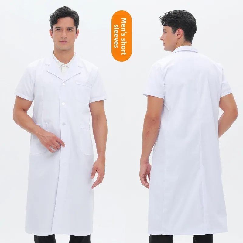 

Доктор Лабораторное пальто с длинными рукавами, сверхмощная стоматологическая форма, медицинская хлопковая одежда для клиники