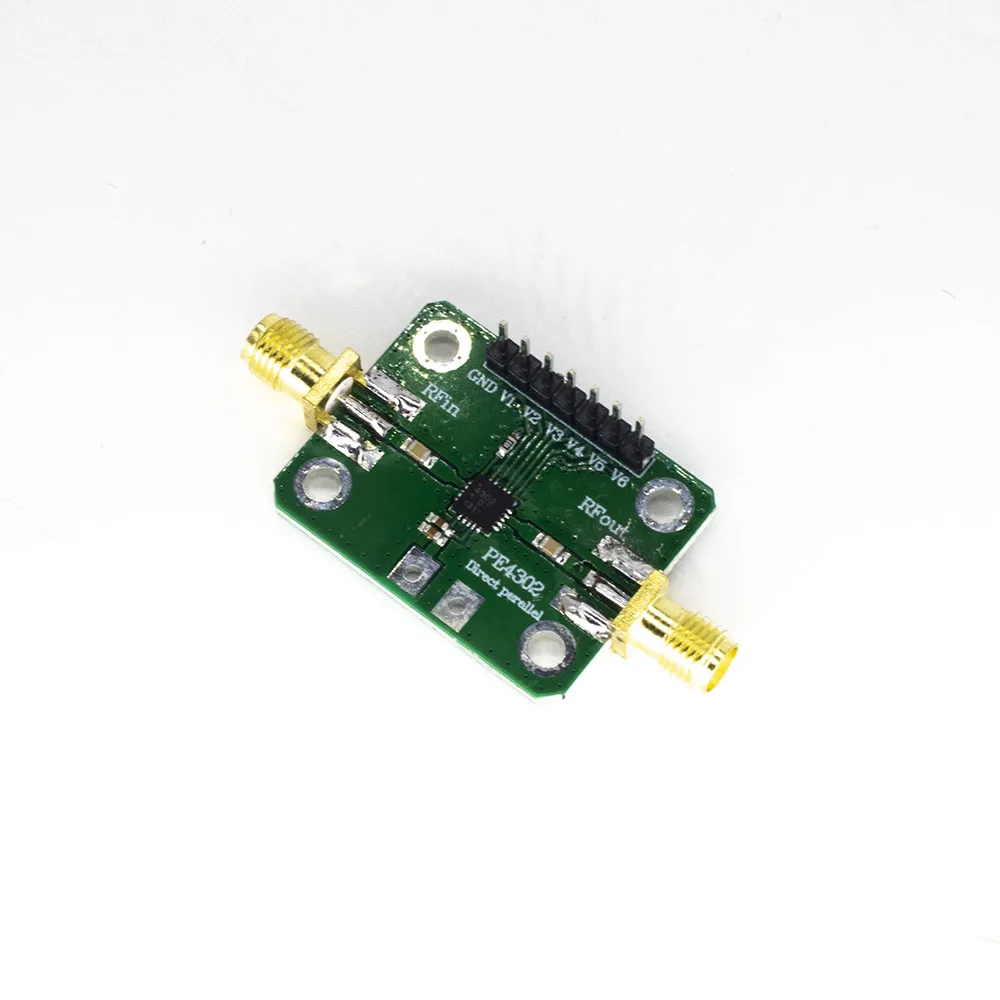 PE4302 Numerical Control RF Attenuator Module DC 5V Parallel/Serial Immediate Mode CNC Attenuator Modules 1MHz-4GHz