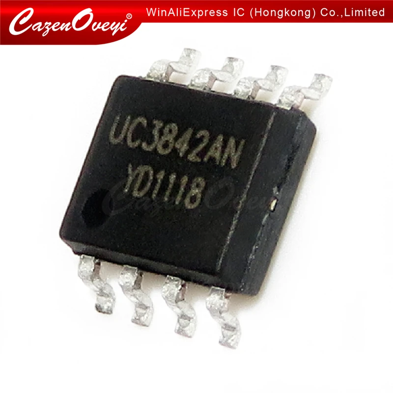 10pcs/lot UC3842AN UC3842A UC3842B UC3842 SOP-8 In Stock