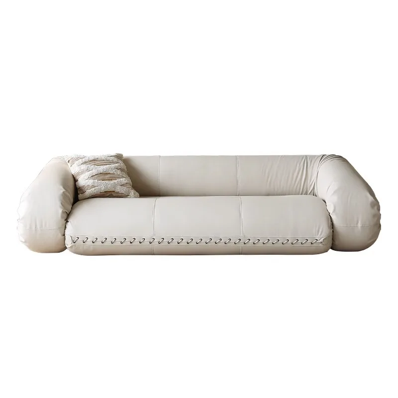 

Multifunctional folding sofa bed dual-purpose small apartment living room new cream wind Internet celebrity cat scratching skin