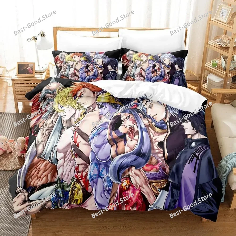 Anime Record Of Ragnarok Bedding Set Single Twin Full Queen King Size Bed Set Adult Kid Bedroom Duvet Cover Sets Home Textiles