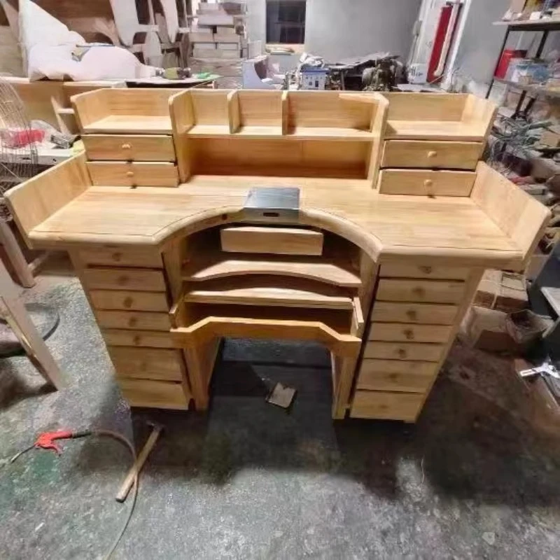 Solid Wood Workbench for Jewelry Gold Smith Tools & Woodworking Premium Quality Workstation