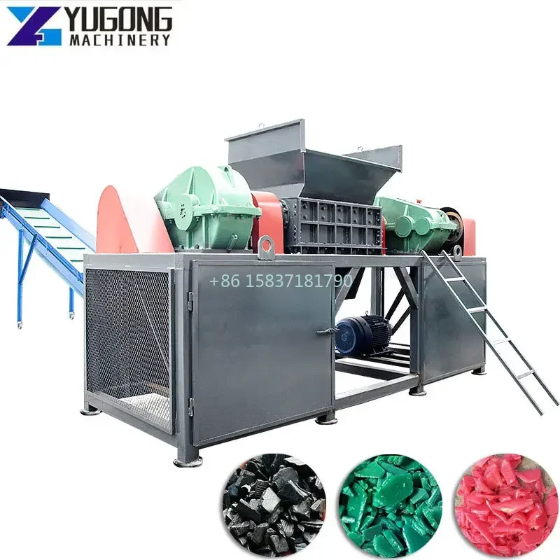 

Scrap Metal Plastic Crusher Shredder Customized Car Shredding Waste Metal Shredder Kinds of Soft Hard Plastic Crush Shredder