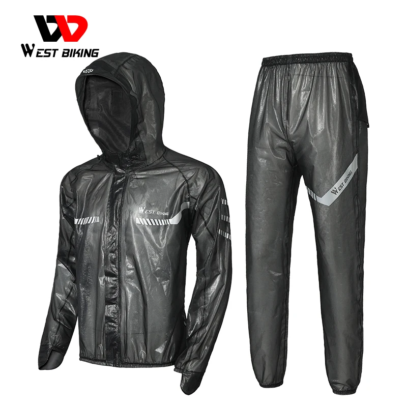 

Cycling Raincoat for Women Men Waterproof Reflective Hooded Bike Jersey MTB Road Outdoor Sport Long Sleeve Bicycle Jacket