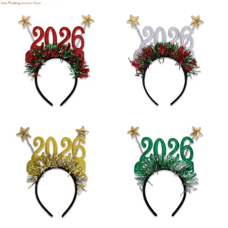 G92D Plastic Hairband Lightweight Christmas Headbands Comfortable Design Headbandd For Daily Use Sports And Casual Wear