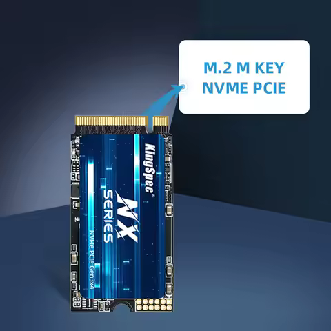 KingSpec 2242 SSD PCIe3.0 1TB 512gb 128g 256gb 2t M2 Nmve Hard Disk 3400mb/s PCIe 3.0 Solid State Drives for Laptop Desktop DIY