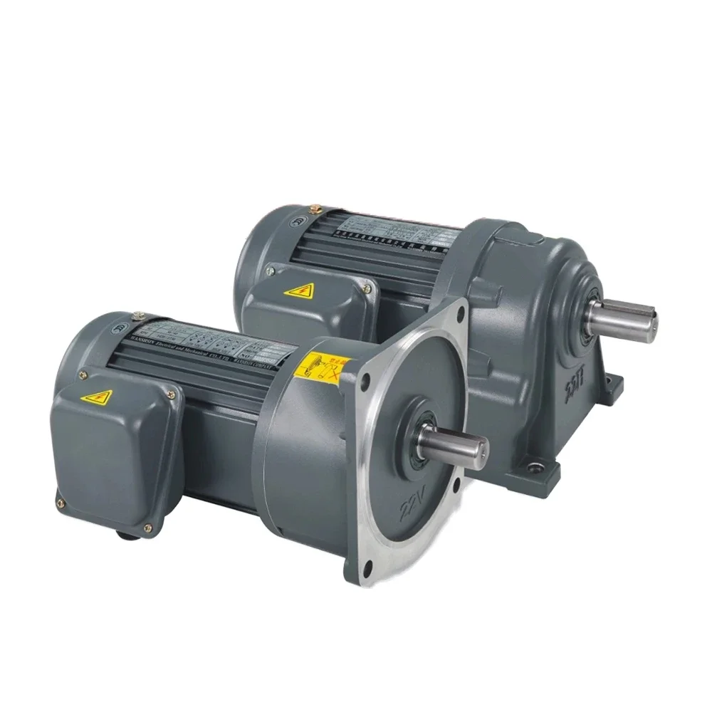 3kw high torque low rpm vertical magnetic brake motor 110v 220v 380v AC electric small gear motor