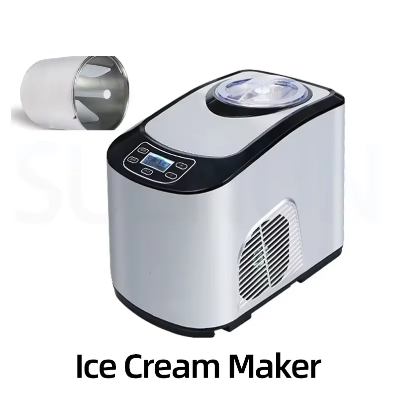Fully Automatic Ice Cream Machine Household And Commercial Soft Ice Cream Machine Rapid Cooling Ice Cream Machine Máquina