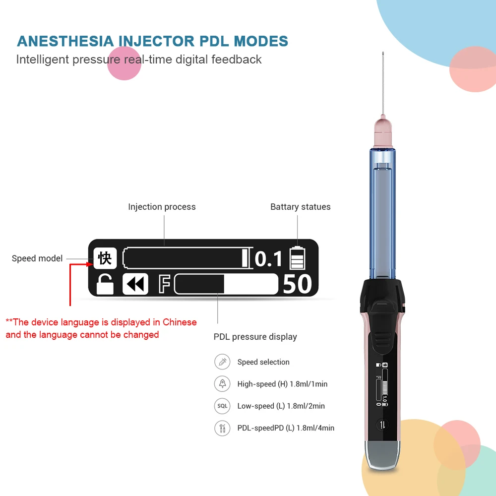 Wireless Dental Anesthesia Injector SOGA Smart II Painless Oral Digital Anesthesia Injector Dental Clinical Oral Equipment