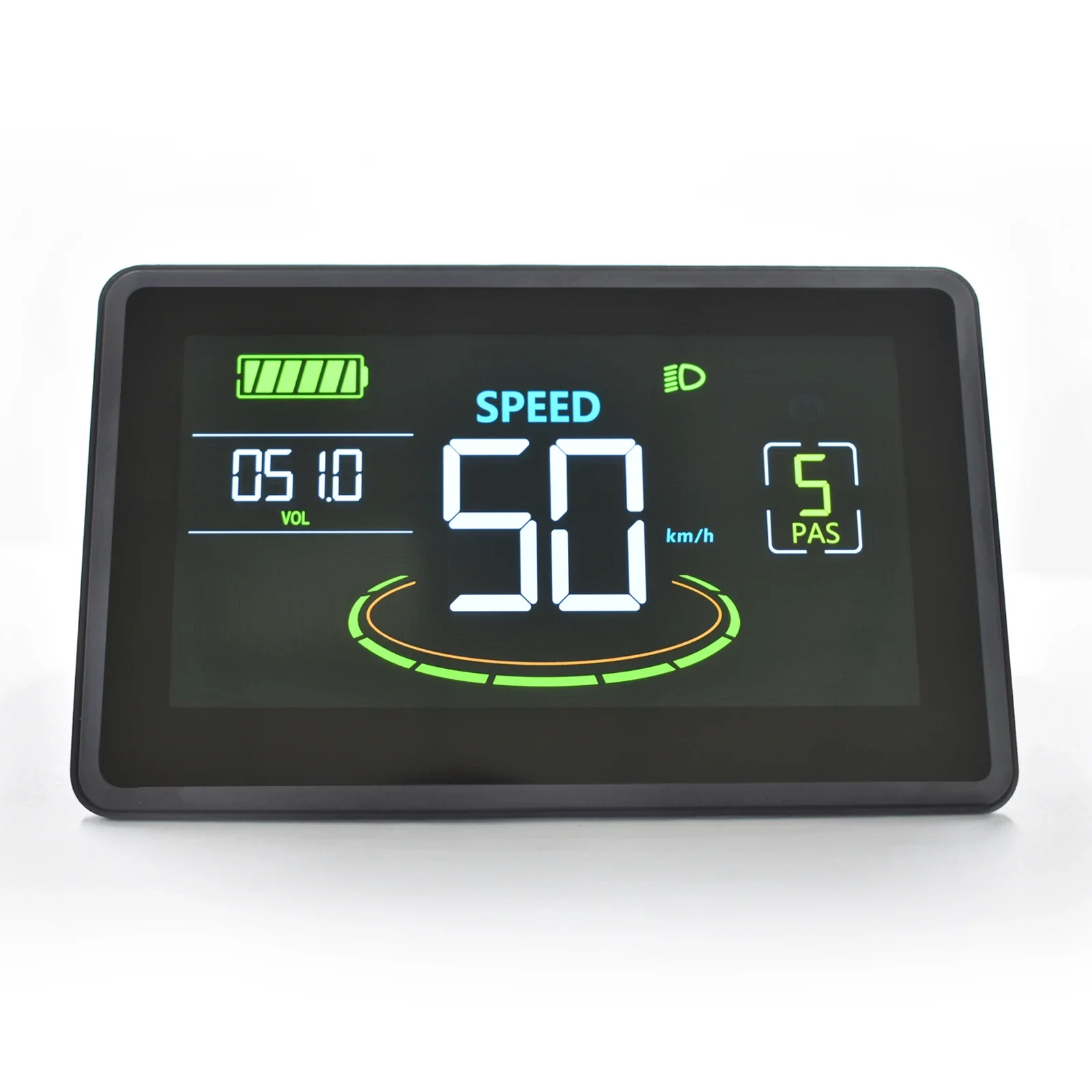 كمبيوتر دراجة H6c مع شاشة ليد كبيرة ، عداد المسافات ، مقاومة للماء ، عداد المسافات ، دراجة ، ملحقات الدراجة الإلكترونية