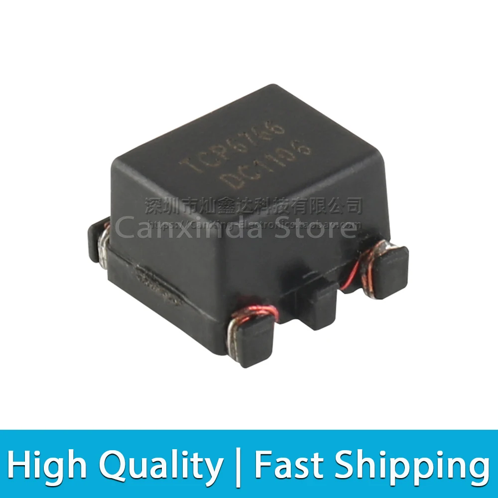 5pcs TCP6766 SMD SMT Surface Mount 75uH  0.05mhz - 200mHZ Wideband RF Transformer Ratio 1:2 Replace PWB-2-ALB