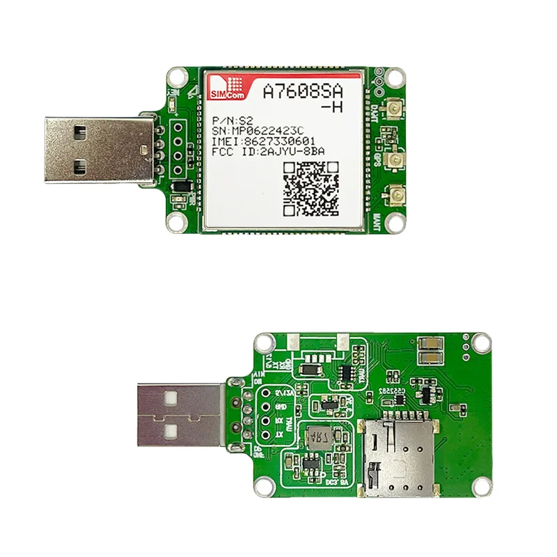 Simom-lcat4 usb dongle ، دعم البيانات ، الصوت ، اختياري ، gnss