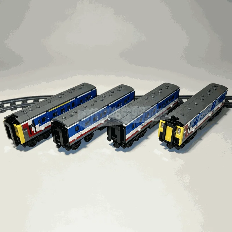 1706PCS Class 421 Electric Multiple Unit Train Building Blocks Model DIY Assembly Set Urban Railway Collection Display Gift Toy