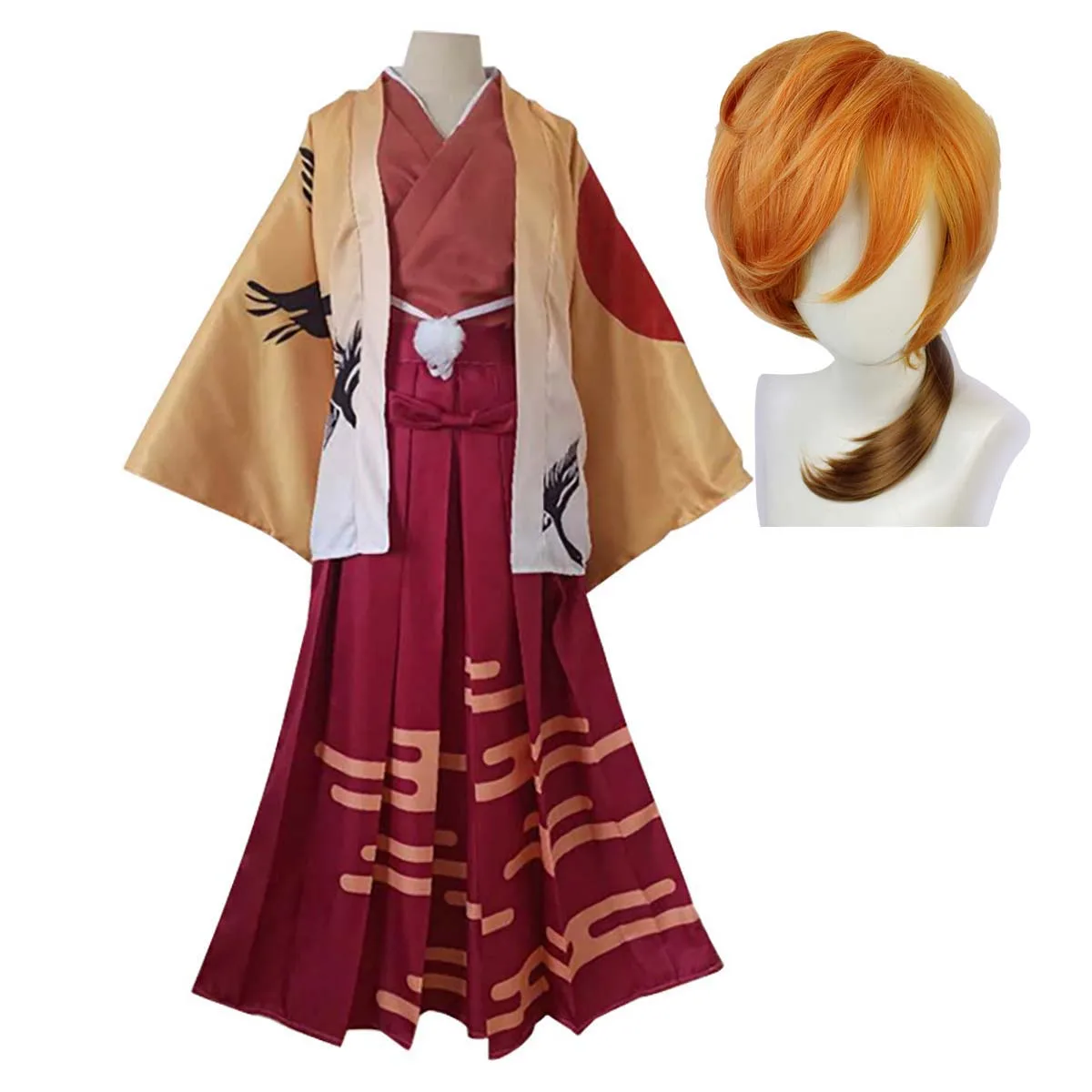 مجموعة كاملة من أزياء الهالوين كوس بونغو الضالة للكلاب كوس بلاي دازاي أوسامو كوسبلاي كيمونو #1