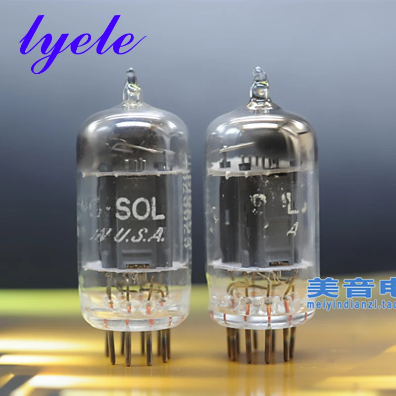 

TUN SON 12AU7 vacuum tube replaces ECC82/5814/6189 to provide pairing for tube sound amplifier long screen square ring/D ring