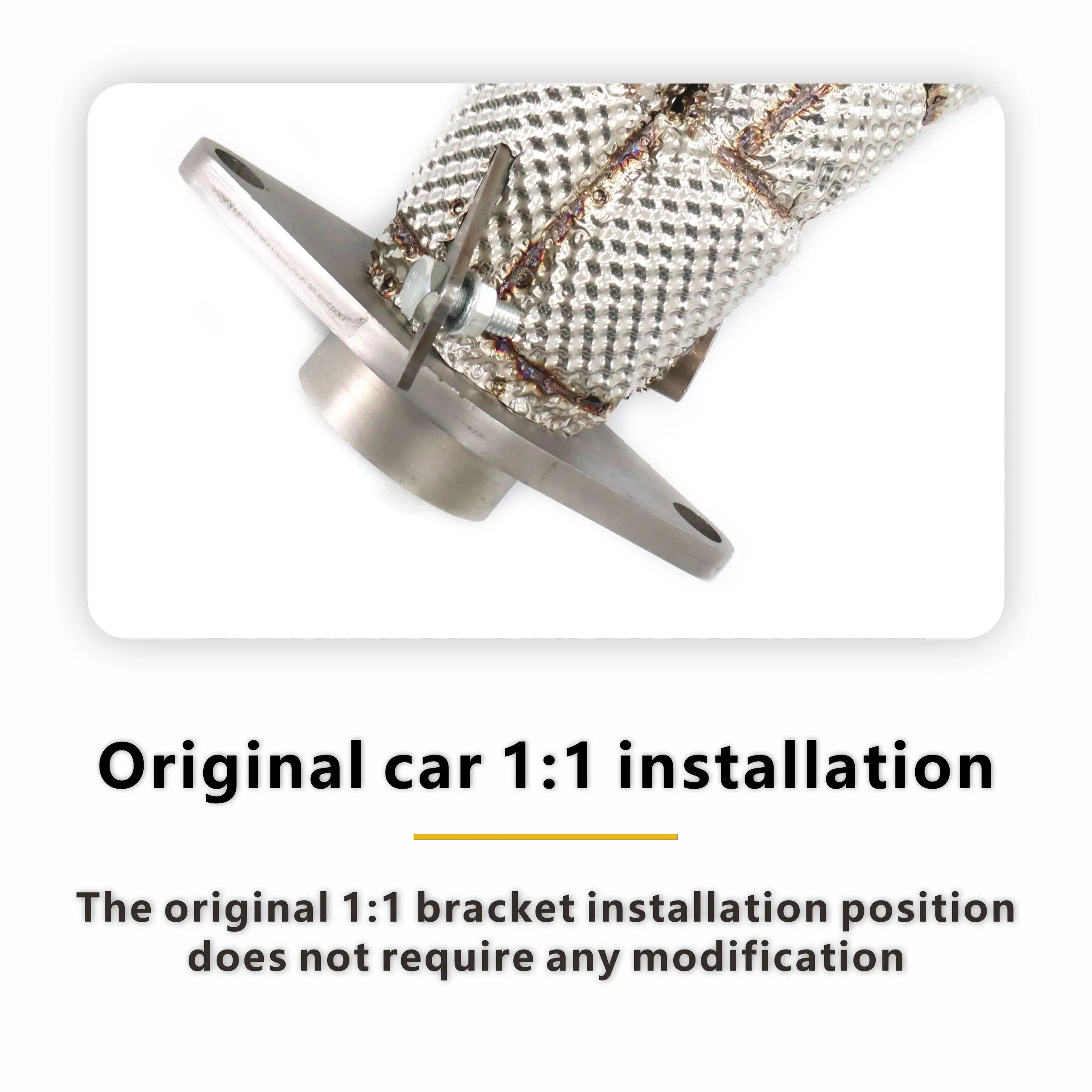 Sistema di scarico MANX per Colettore Lotus Elise 1.8 Collettore SS304 Installazione sostitutiva Aumenta il diametro del tubo