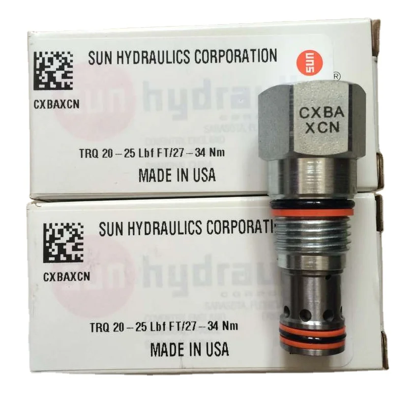 

CXBA-XCN CXBAXCN CXBA XCN SUN Cartridge Valve Huge Stock SUN Hydraulics Original High Quality HOT SELL Original Check Valve