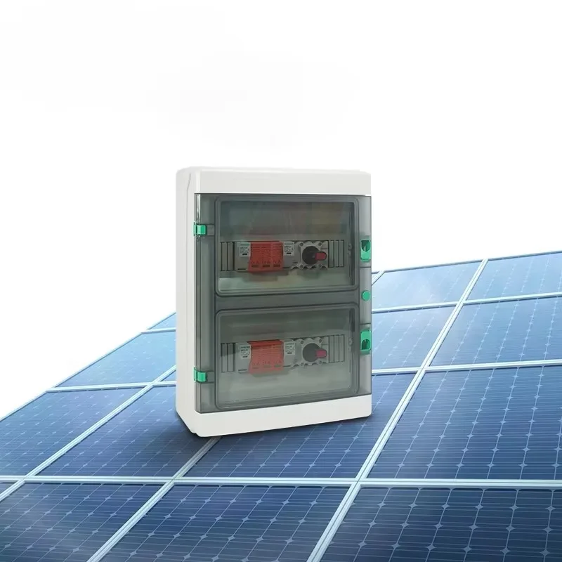 Junction Box Solar Panel Pv Array Ip65 Electrical Waterproof DC Combiner Box 6 in 2 Out