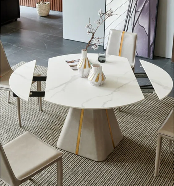 

Folding Table Round or Square Dining Table Set Modern Home Furniture Modern