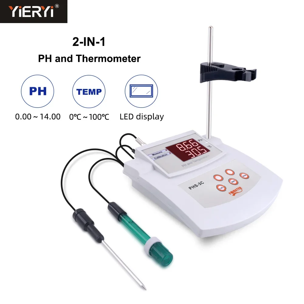 PHS-3C Auto Calibration Acidity Meter Water Quality Analyzer