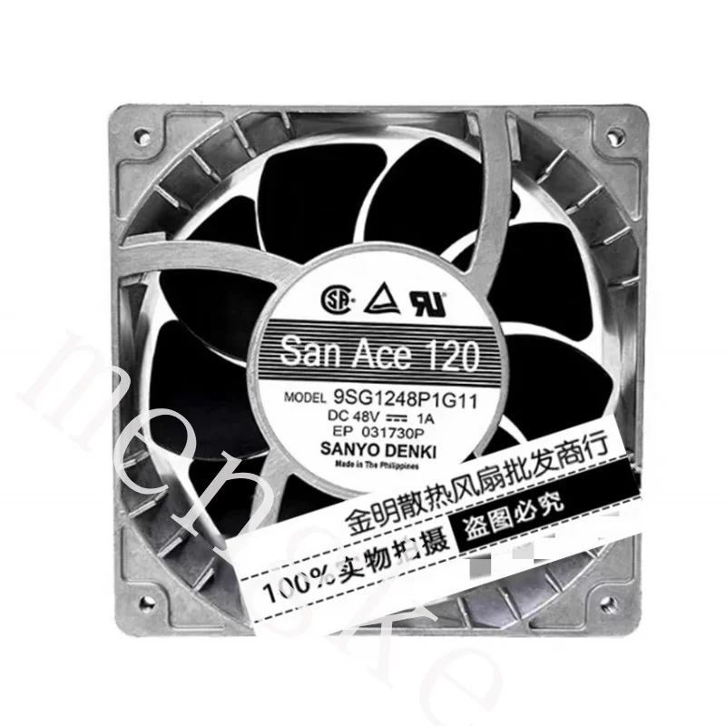 

A 1 pcs Sanyo 12CM 9SG1248P1G11 48V 1Danfoss inverter cooling fan