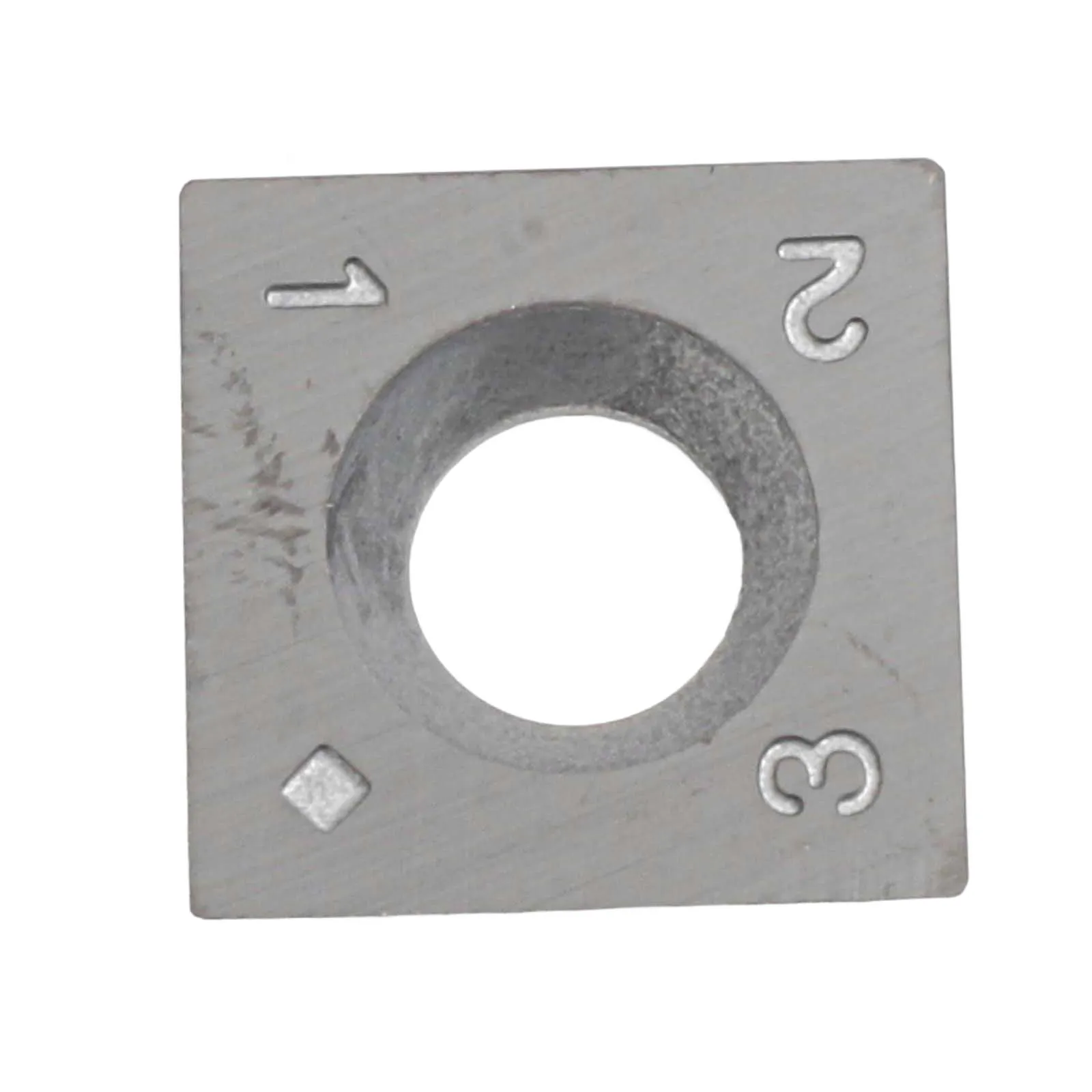 Tungsten Carbide Insert Pack (10 Pieces) Designed Specifically for Effective Cutting in Wooden Materials Like Plywood