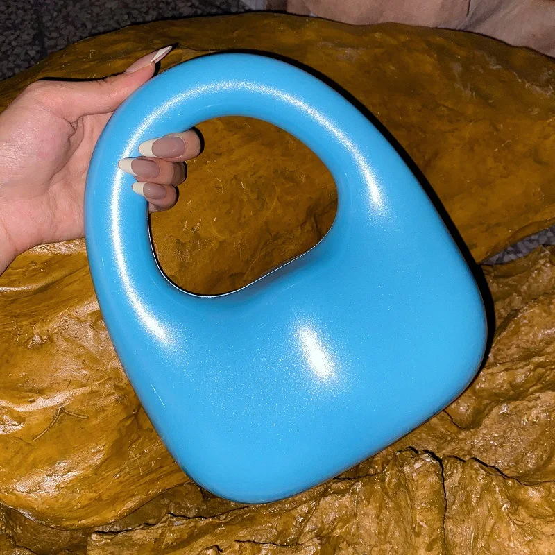 

Глянцевая акриловая сумка-стример, сумка для ужина, темпераментный нишевый дизайн, портативная сумка-мессенджер