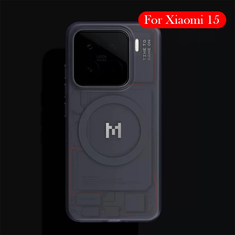 

Matte Case For Xiaomi 15 Wireless Charging Back Cover Case for XIAOMI 15 5g