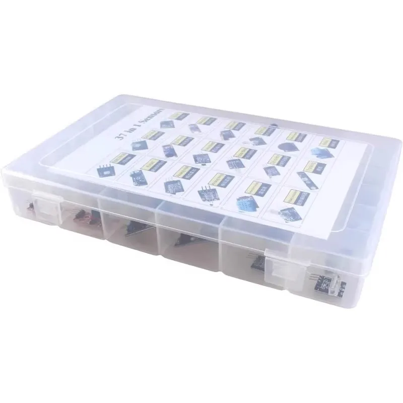 45 in 1 Sensors Modules Starter Kit for arduino, better than 37in1 sensor kit 37 in 1 Sensor Kit whit box