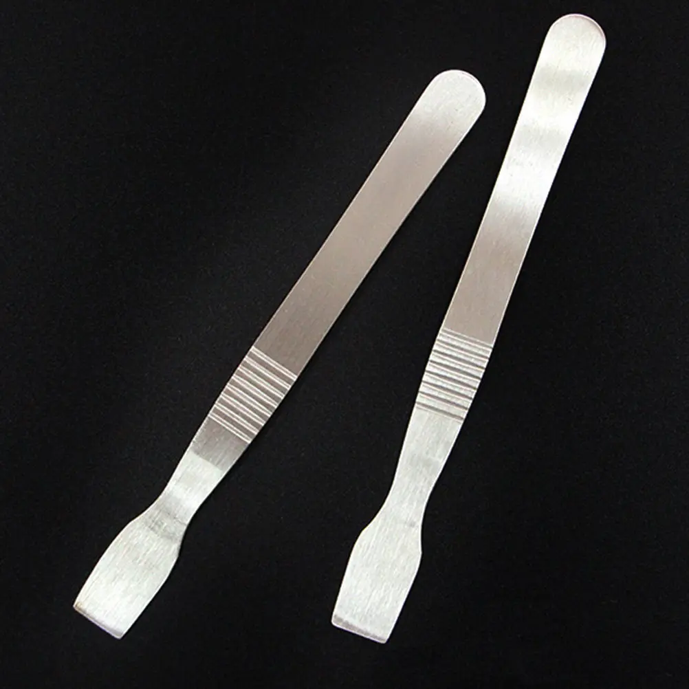 10Pcs Metal Stainless Steel Spudger Pry Tool Screen Removal Tool Set Flat Opener Electronic Device Repair Kit Laptop