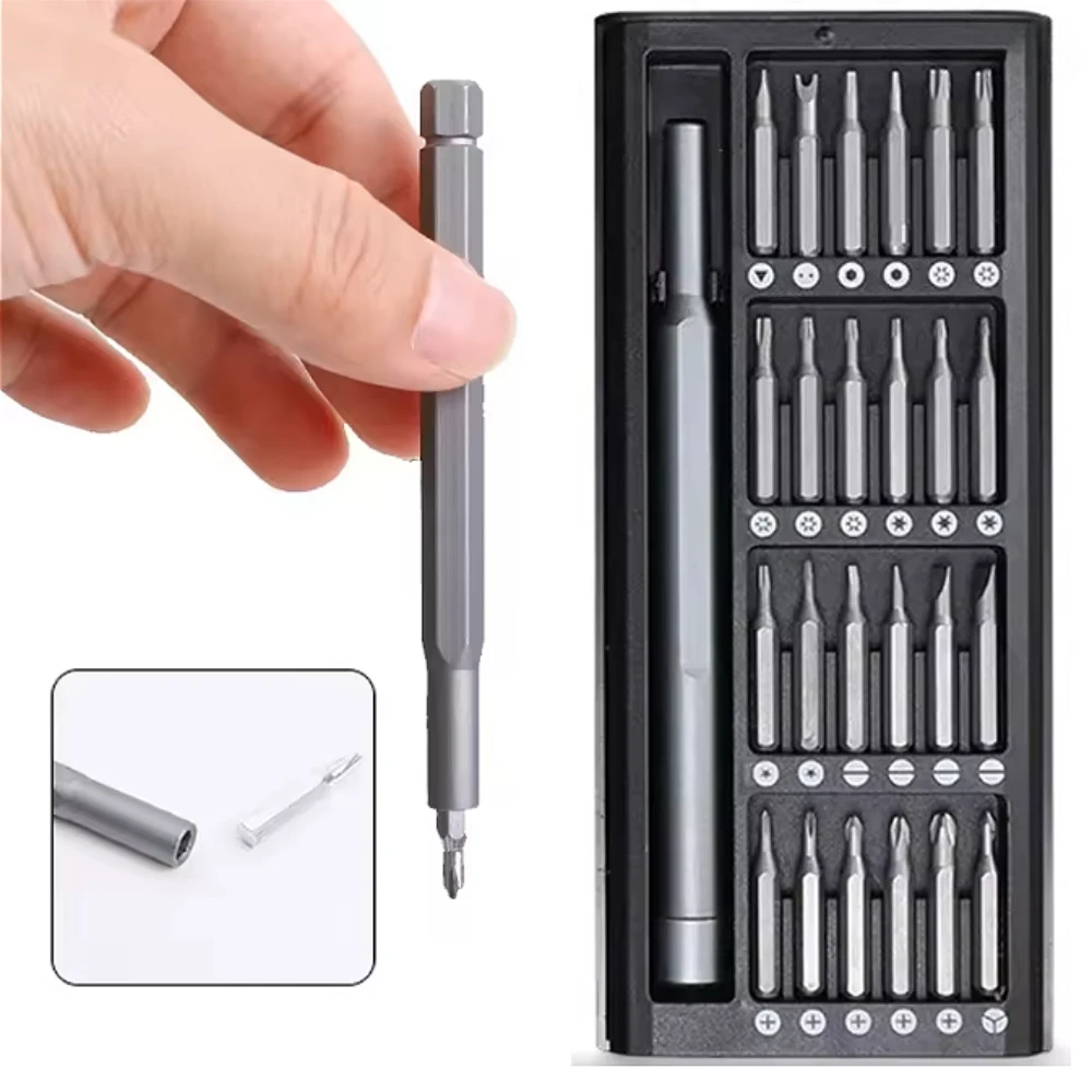 Zestaw precyzyjnych wkrętaków do telefonów komórkowych Profesjonalne narzędzie do napraw i demontażu Czyszczenie od kurzu Mały wkrętak domowy