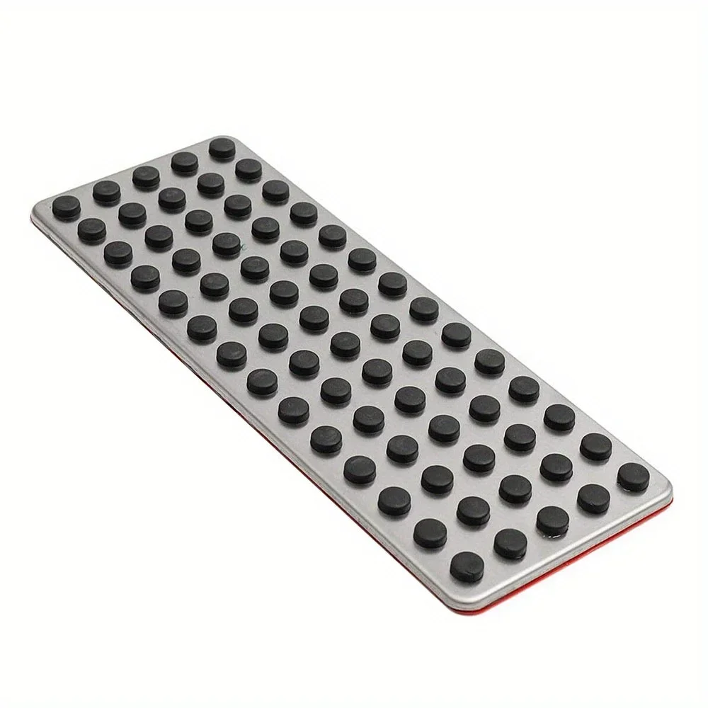 Stainless Steel Footrest Foot Rest Dead Pedal Pad Cover Anti-Slip Pad FOR  Mercedes Benz C E S CLA GLA ML G Series Accessories