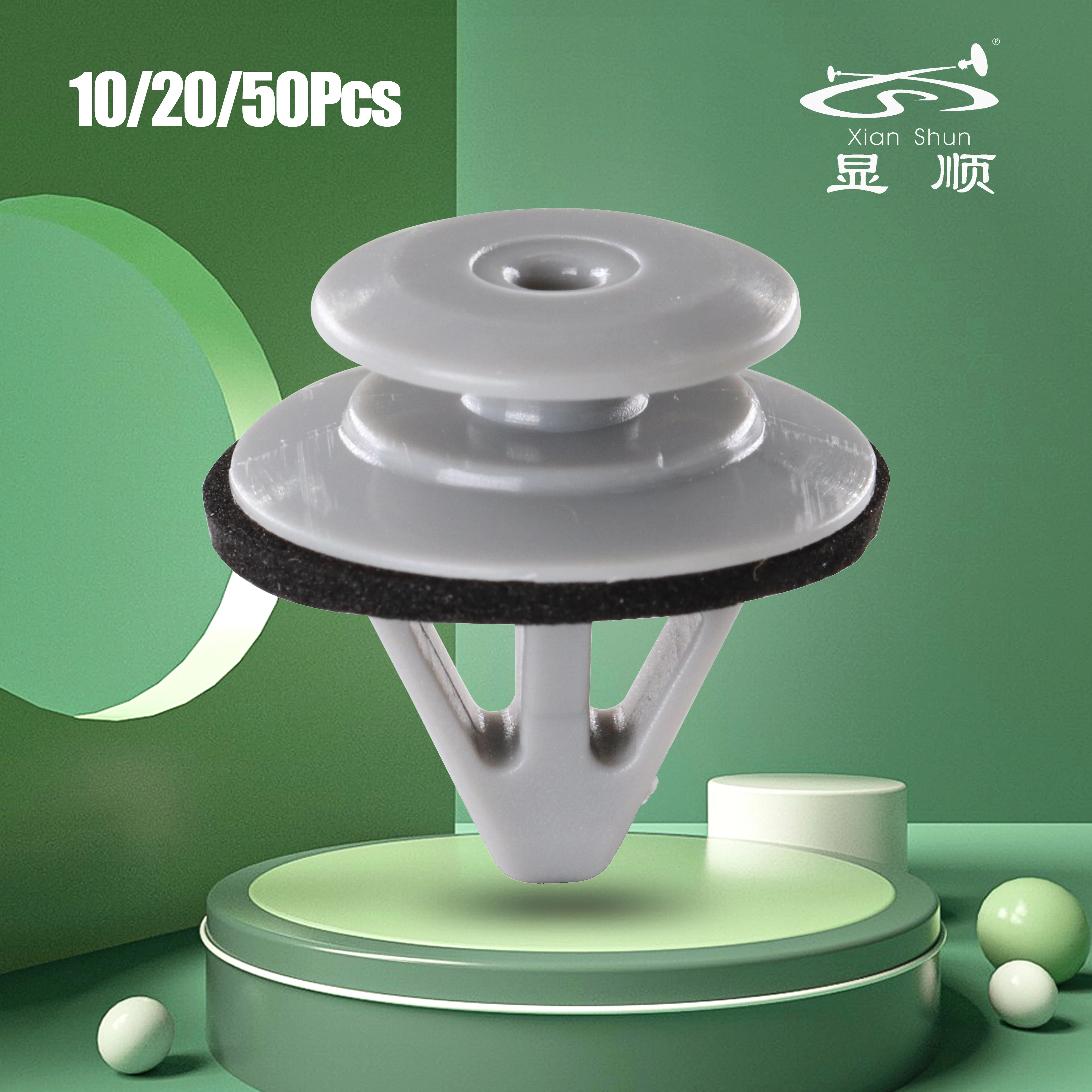 

10/20/50Pcs Grey POM Rocker Panel Interior Replacement Parts Car Fastening Clips Car Accessories For Mazda TD1251SJ3A