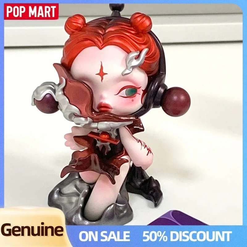 POP MART SKULLPANDA The Sound Series Blind Box Cute Anime Figure Mystery Box Guess Bag Doll Desktop Ornamentsdel Girls Toys Gift