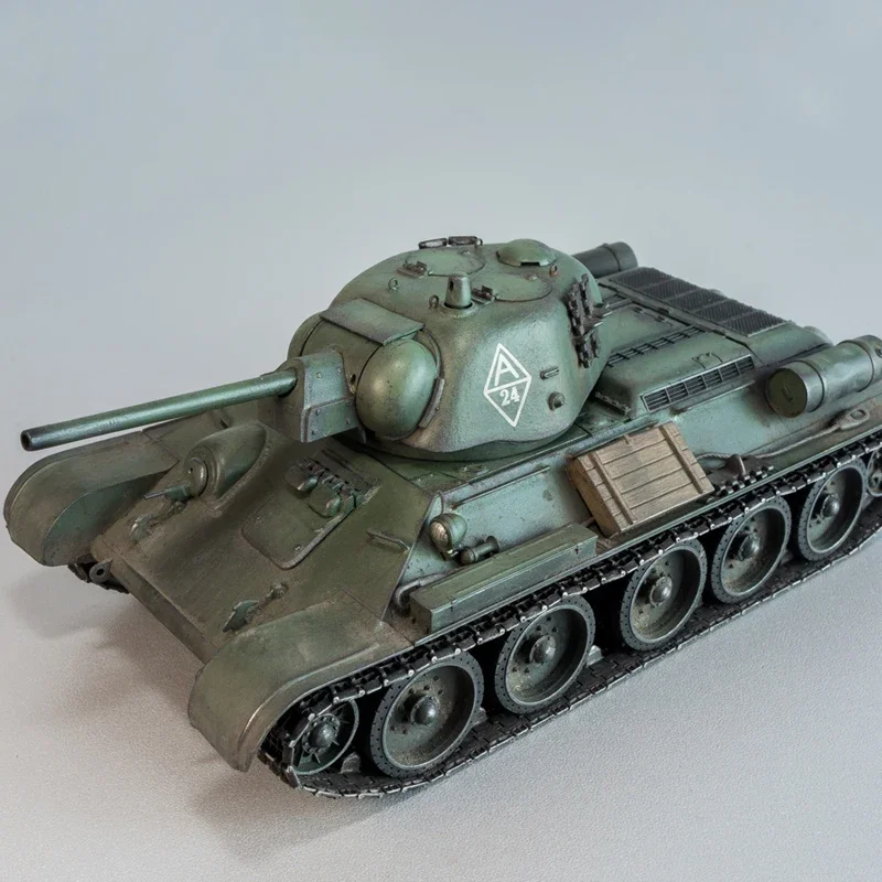 タミヤ-組み立てられたモデルキット,ソビエットt34 76,中タンク,1943, 1:35スケール,35149