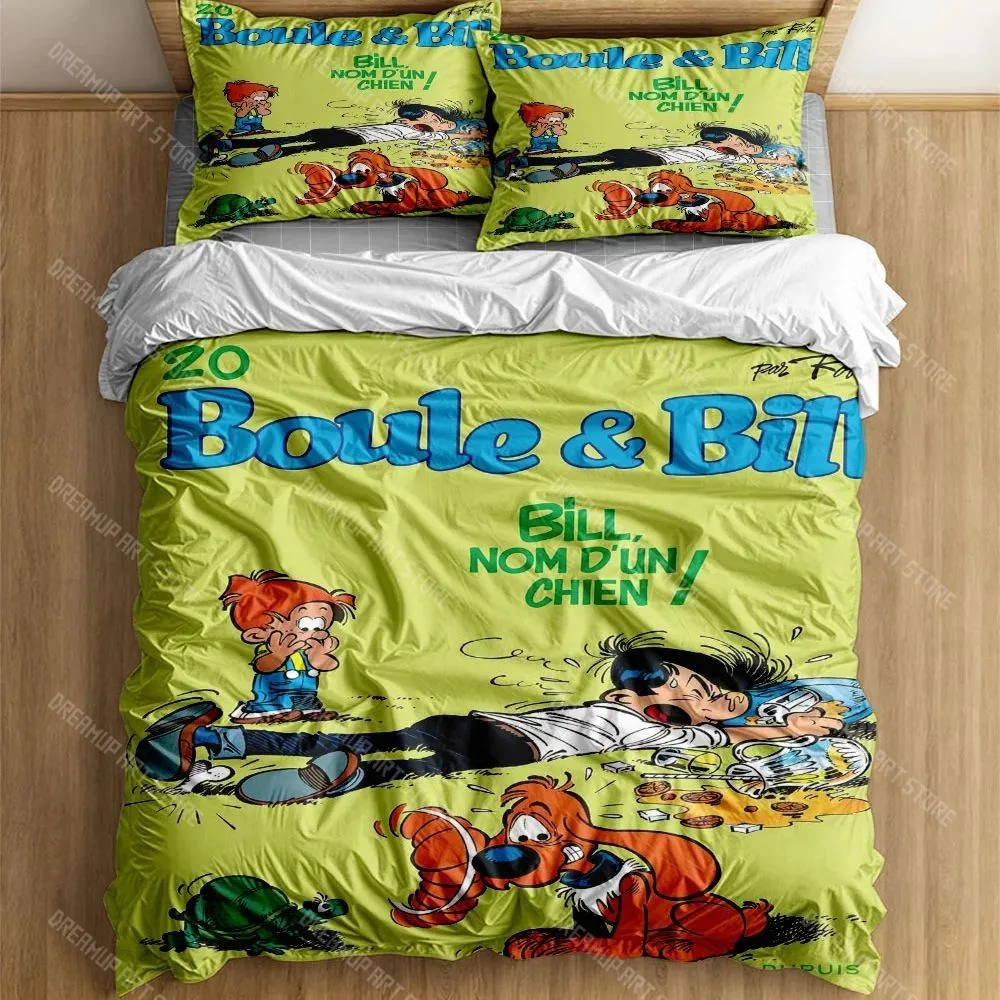 

Beany and Cecil Bedding Set Without Sheet King Queen Double Full Twin Single Size Bed Linen Set