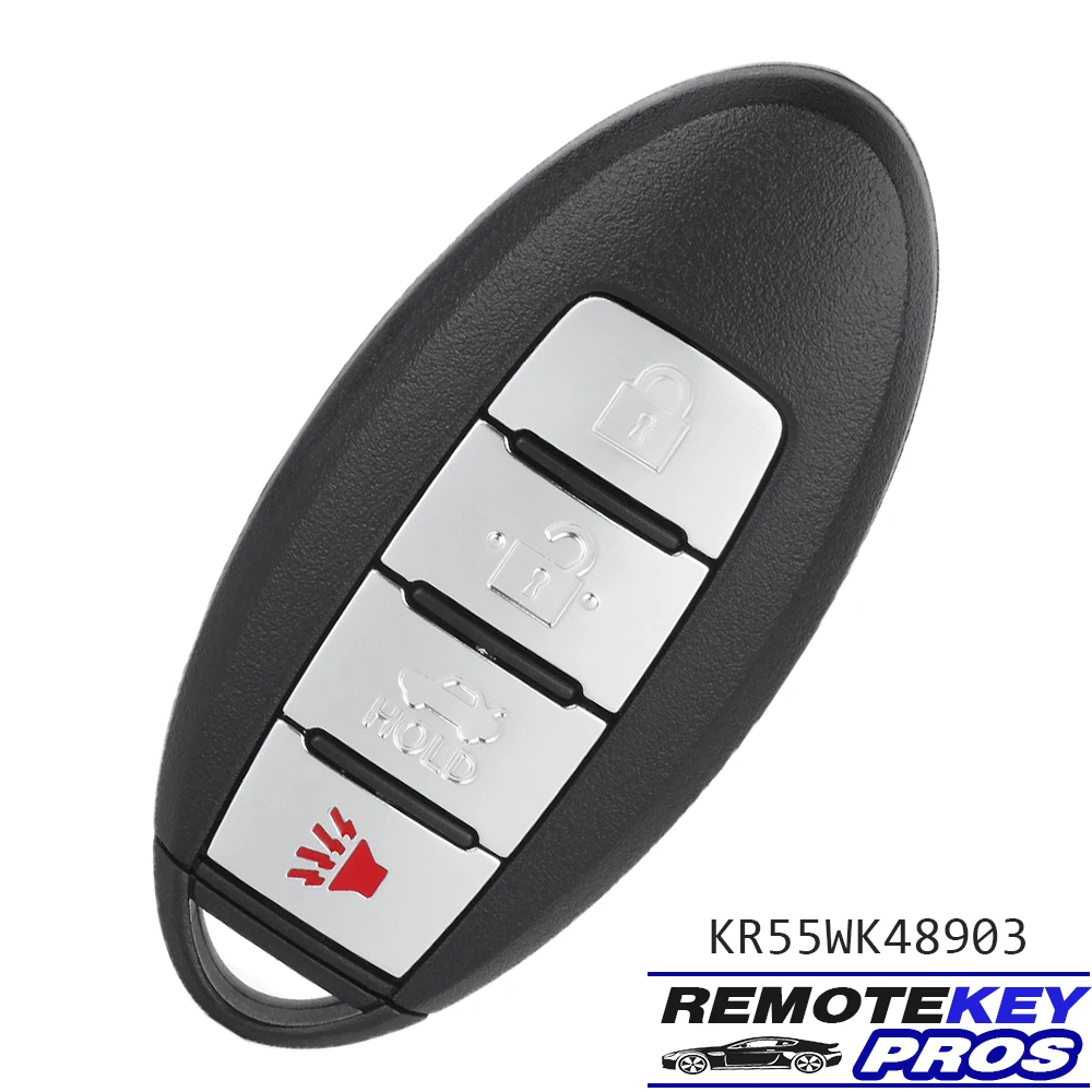 

DIYKEY KR55WK49622, KR55WK48903 for Nissan Altima,Maxima & for Infiniti FX35/G35/Q60/QX70 Smart Remot Key 4 Buttons 315MHZ ID46