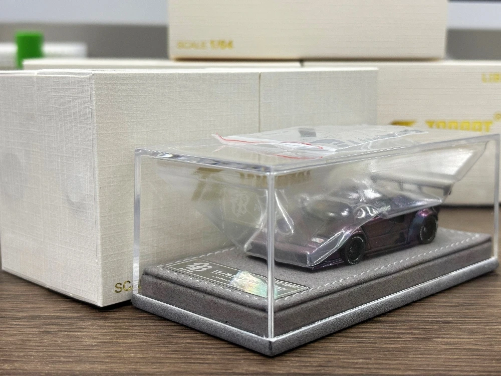 TopArt 1:64 Malaysia LBWK Countach Chameleon Color Diecast Model Car nel 2025