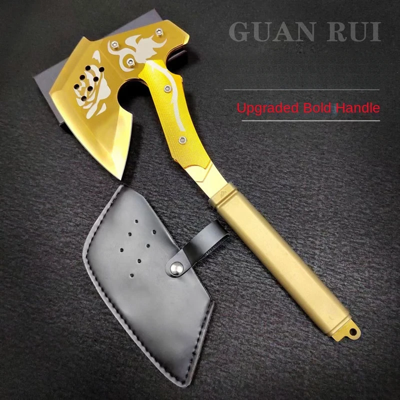 Field supplies all-steel axe camping gravity axe tomahawk outdoor creative axe blade