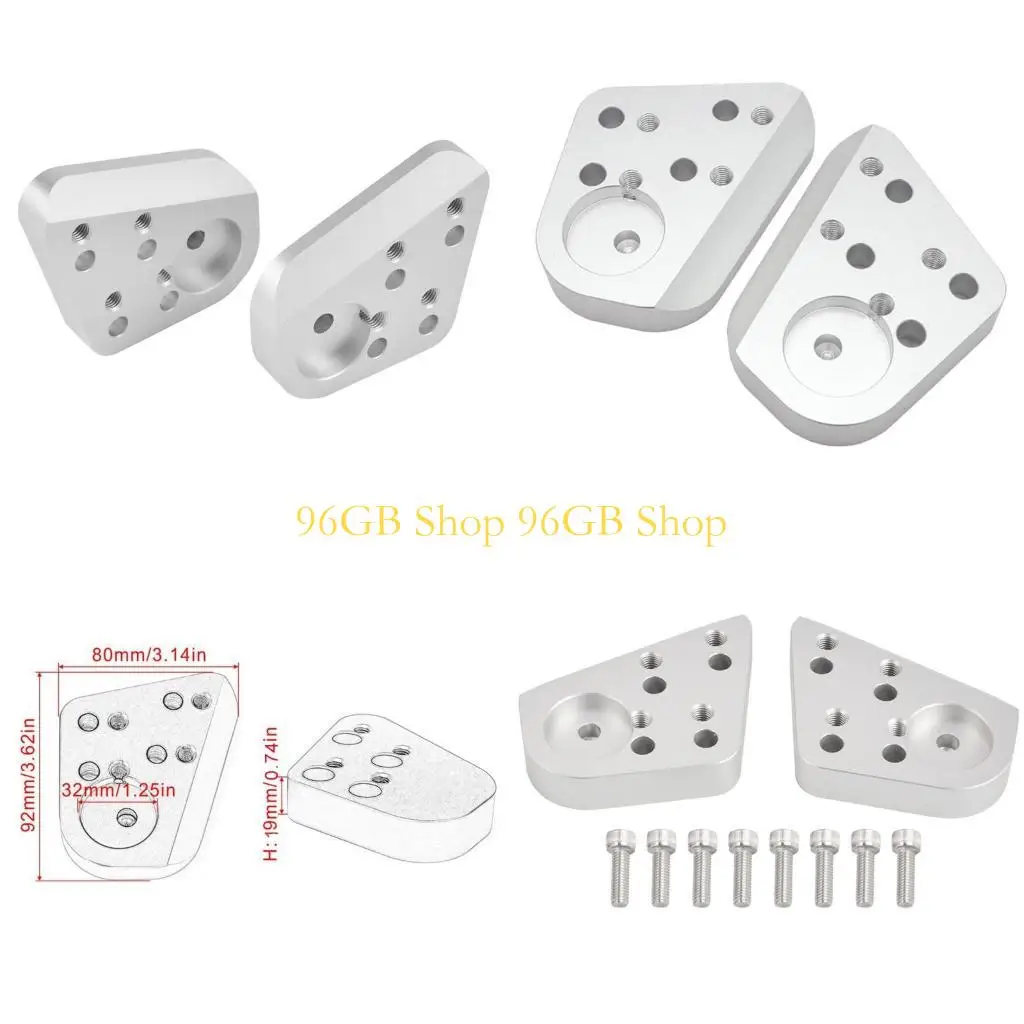 96 ГБ 2PCS Мотоцикл Алюминиевый сплав Riser Riger для R1200RT R1100RT R1150RT Циклонный оборудование для велосипедного 96 ГБ 2PCS Мотоцикл Алюминиевый сплав Riser Riger для R1200RT R1100RT R1150RT Циклонный оборудование для велосипедного