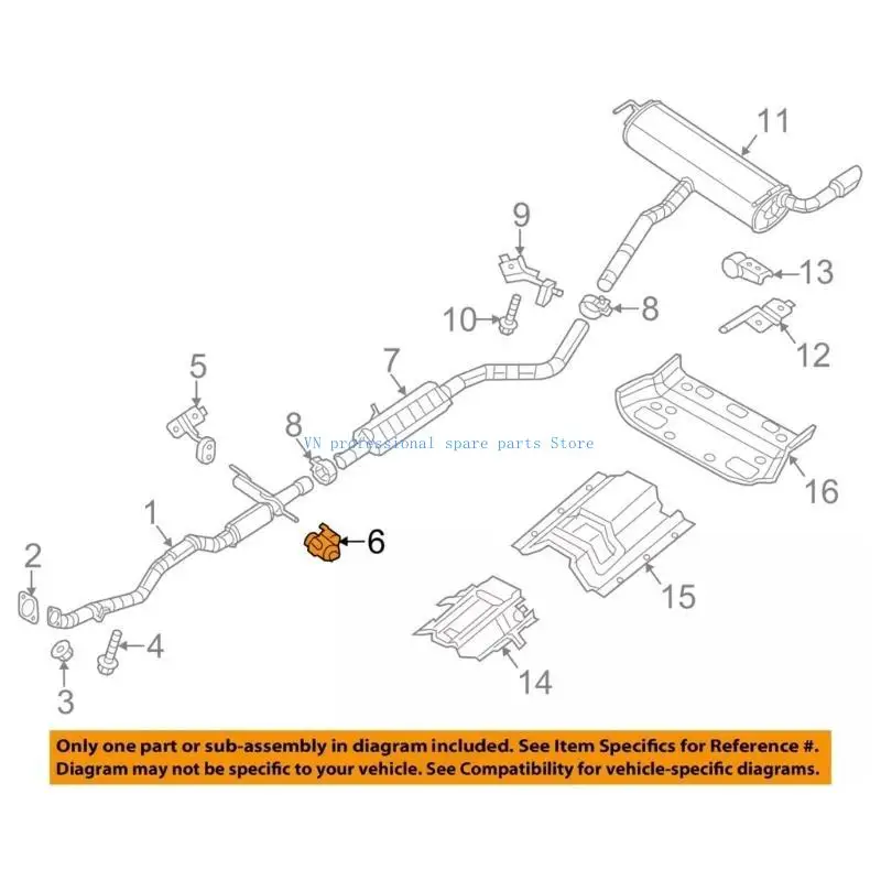 41XA 68185869AB لعام 2014-2022 إكسسوارات شماعات كاتم الصوت