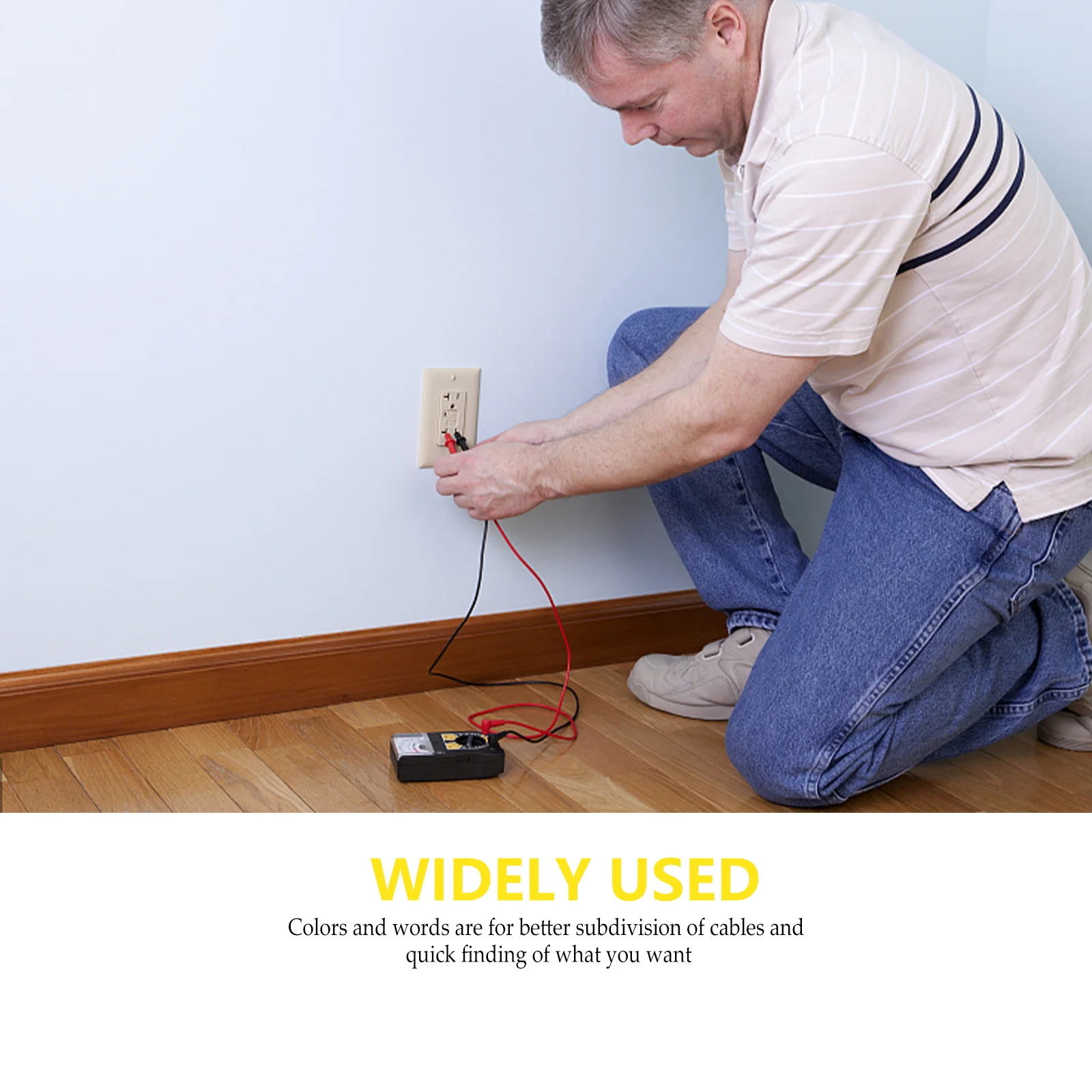 

10Pcs Cable Holder 3-Slot Durable Tpr Self-Adhesive Desktop Wire Organizer Clips Cable Management Organizers Tpr Cord Clips