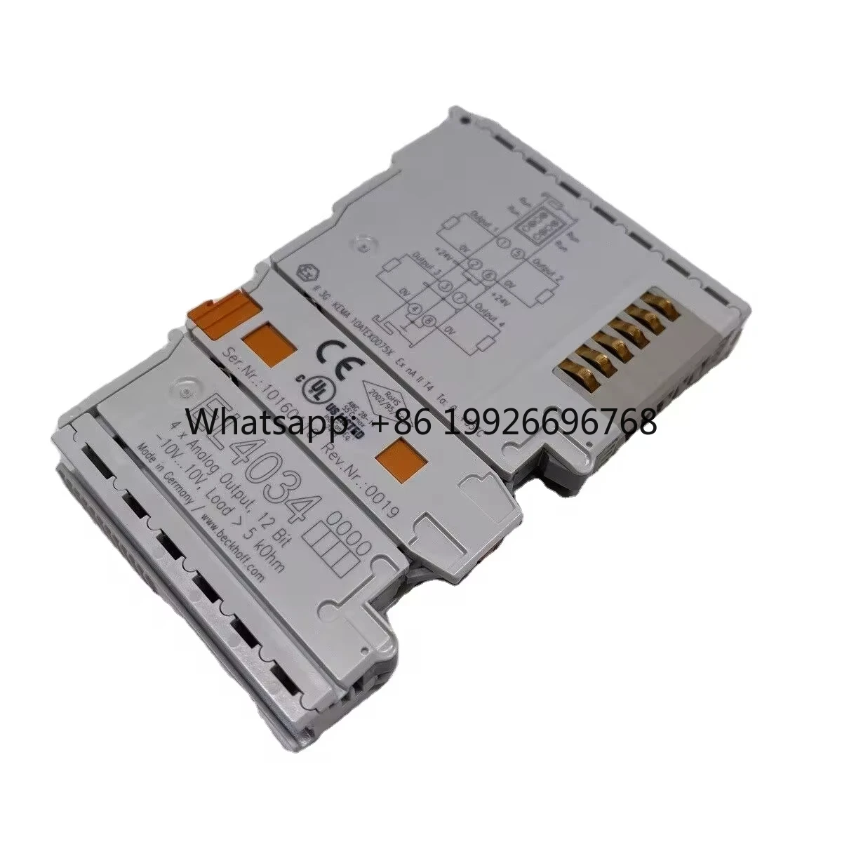 EL4034 Analog Output Terminal 4-channel 10V 16-bit