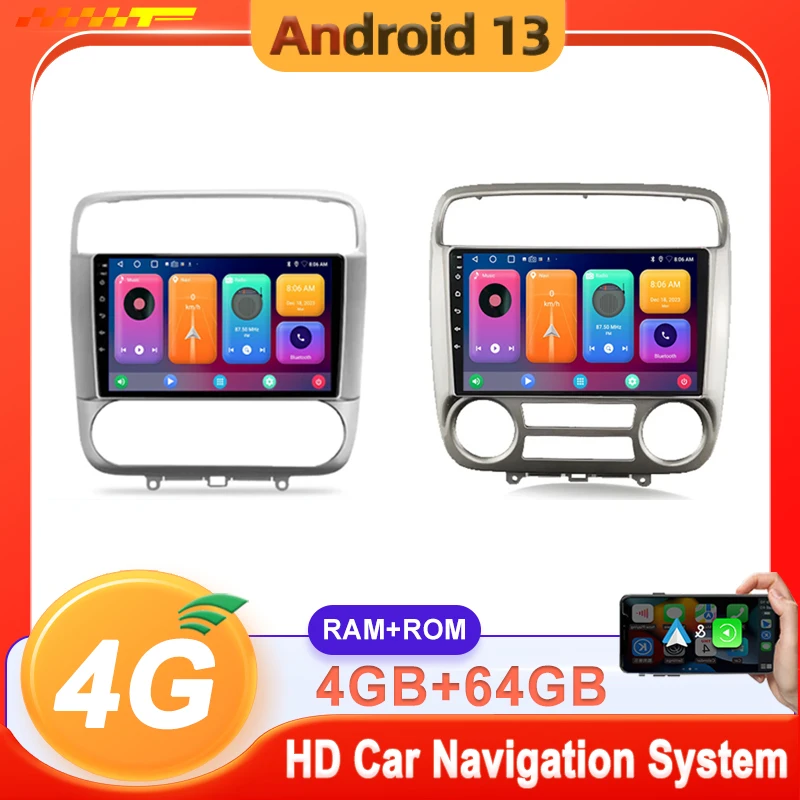 

9 inch Android 13 Car play Auto Car Radio For Honda Stream 2001 - 2004 Multimedia Player Auto Radio Dash Cam No 2din DVD WIFI