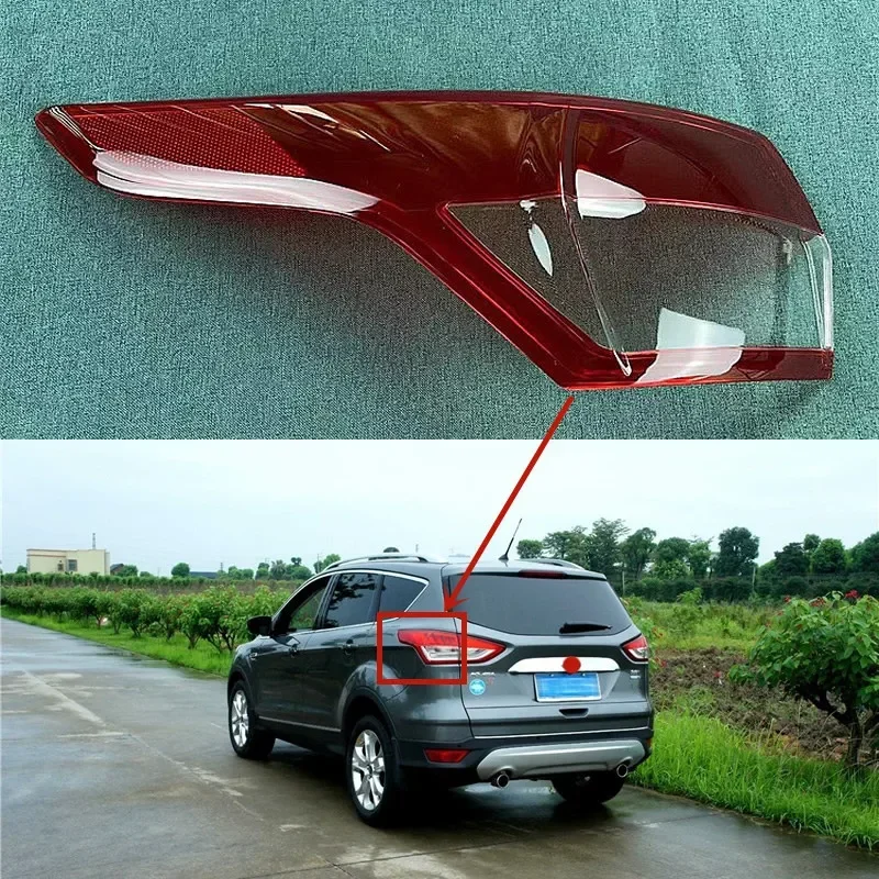

Для Ford Kuga/Escape 2013-2016 автомобильные аксессуары задний внешний задний фонарь чехол заднего фонаря замена оригинального абажура