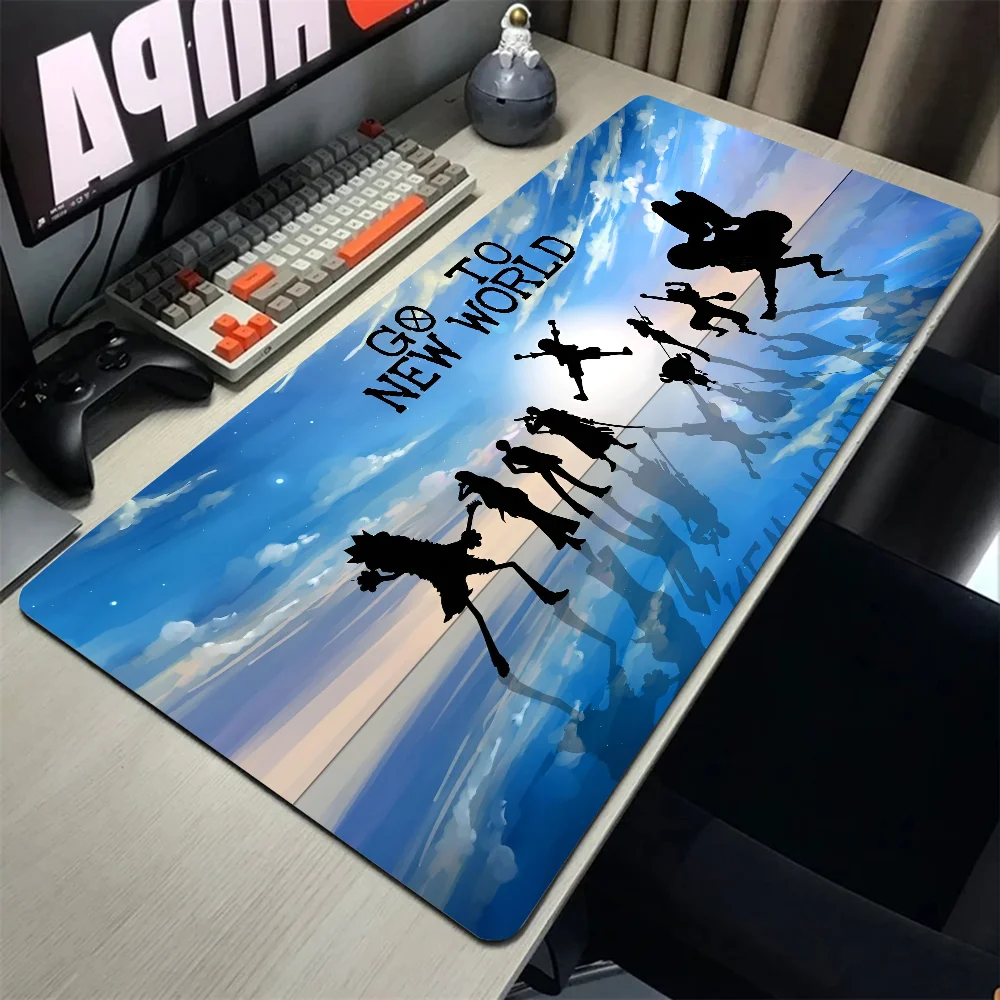 Anime O-One P-Piece Mousepad Large Gaming Mouse Pad LockEdge Thickened Computer Keyboard Table Desk Mat