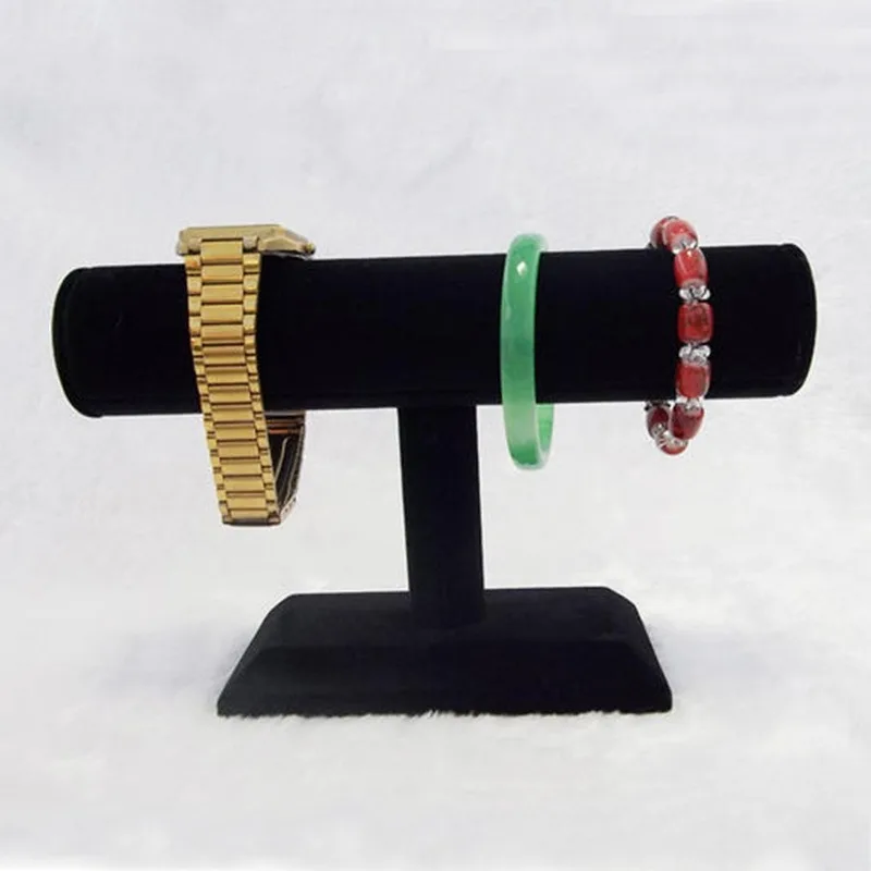 Black Velvet Jewelry Trays Display Set - Bracelet Chain String Creative Trays Design Durable Nice Home Decor Tabletts ZY40TP