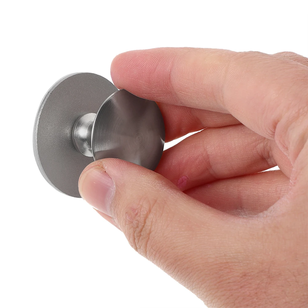 

2 Pcs Shower Grab Bars Glass Door Suction Cup Handle Grips Adhesive Cabinet Handles No Trace Silver for Drawers Cabinets Pull