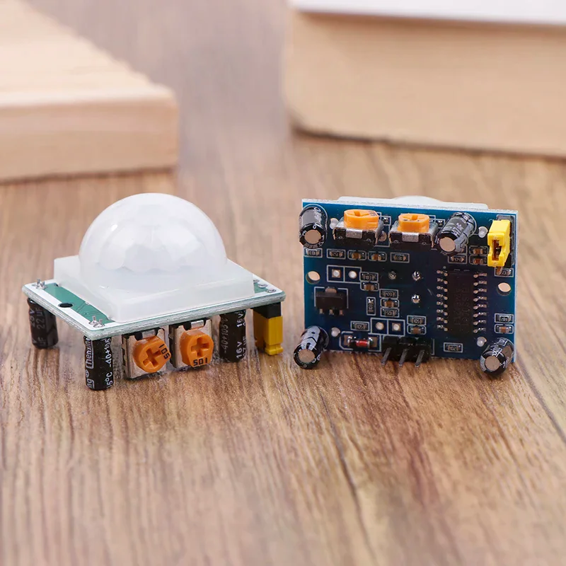 Picture 4: 5pcs HC-SR501 PIR Infrared Sensor Adjust IR Pyroelectric Infrared PIR Motion Sensor Detector Module For Arduino Raspberry