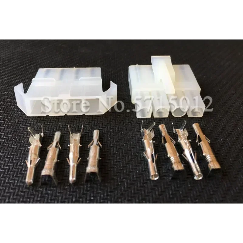 5 set 4 Hole 4 Way Female And Male Big Tamiya Connector Kits Large Tamiya L6.2 6.2MM Socket Plug